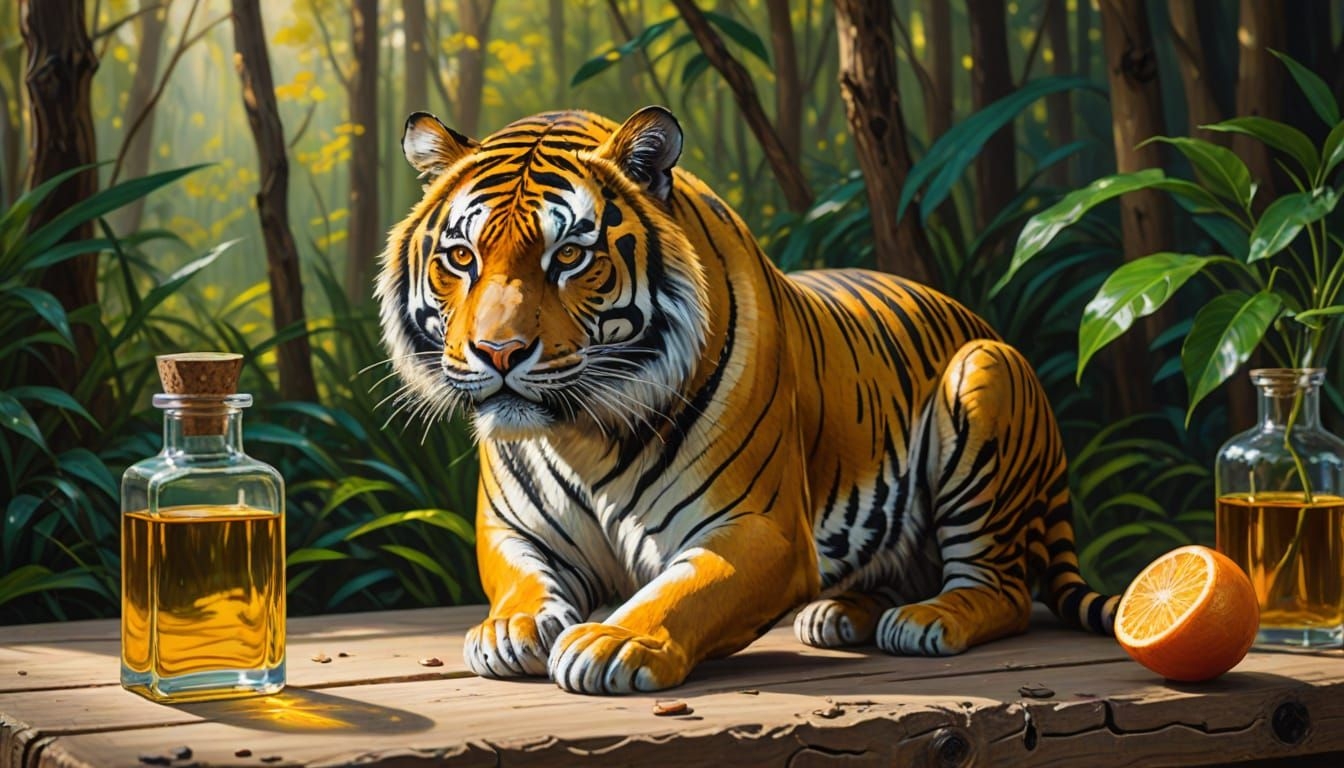 Le Tigre's Rouges Yerres Le Baume du Tigre Rouge et Blanc: Histoire, Composition, Applications ...