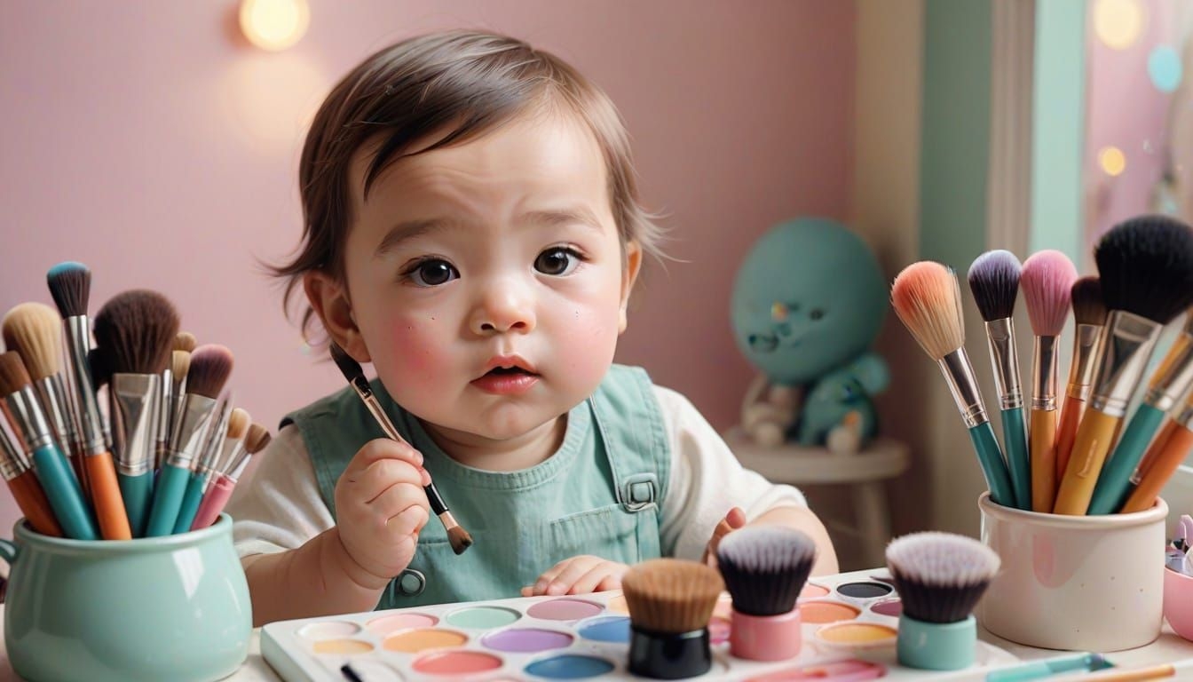 Guide de maquillage pour les bébés